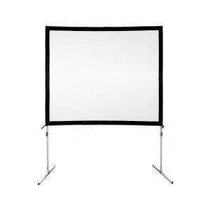 FASTFOLD FRONT REDLEAF 180" PANTALLA (108"x144") 274X366 CMS T-LEGS