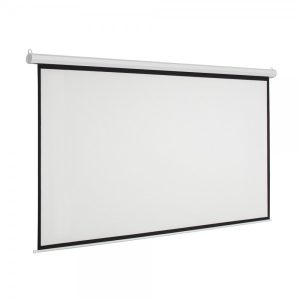 PANTALLA PROYECCION ELECTRICA REDLEAF PE64113C, 130" DIAG./ 64"X113" - FORMATO 16:9/ 1.63X2.87 Mts.